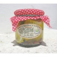 Quesos ecológicos en aceite